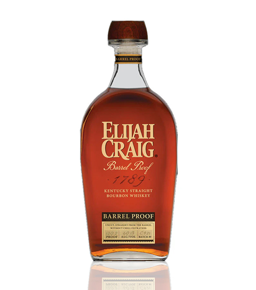 Elijah Craig 12 Years Barrel Proof Bourbon Whiskey 750ml