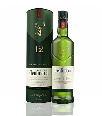 Glenfiddich 12 Years Single Malt Whisky