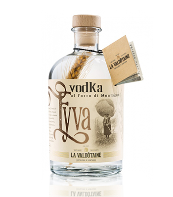 La Valdotaine Eyva Vodka al Farro di Montagna