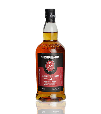 2025 Vintage Springbank 12 Years Cask Strength Whisky Batch 27