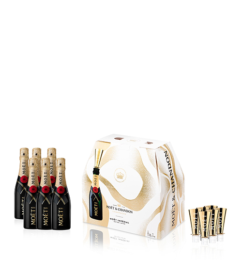 Moet &amp; Chandon Imperial Brut Mini (200ml x 6) Gift Set