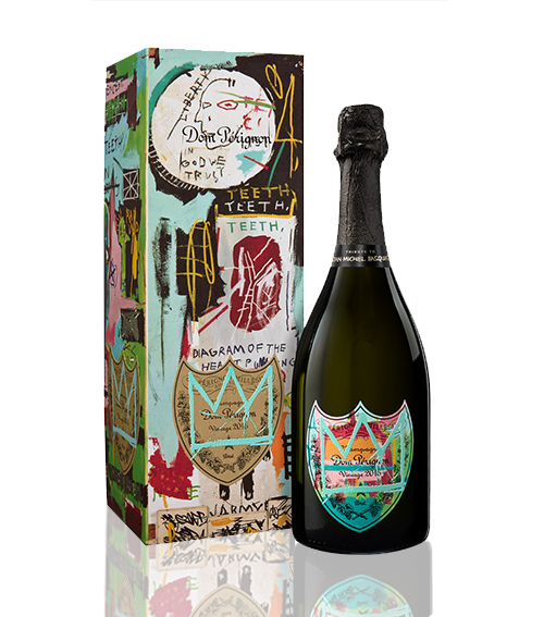 Dom Perignon Brut Vintage 2015 x Jean-Michel Basquiat Limited Edition (Blue)
