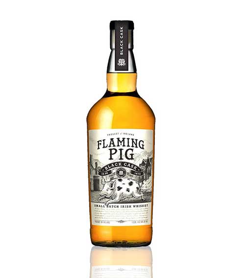 Flaming Pig Black Cask Irish Whiskey