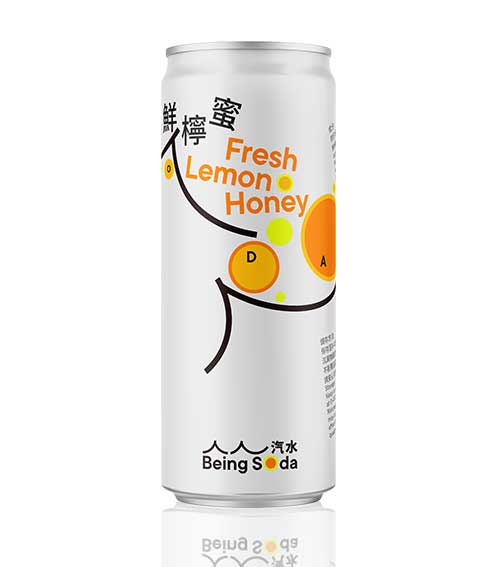 Being Soda - Fresh Lemon Honey Soda 24x330ml