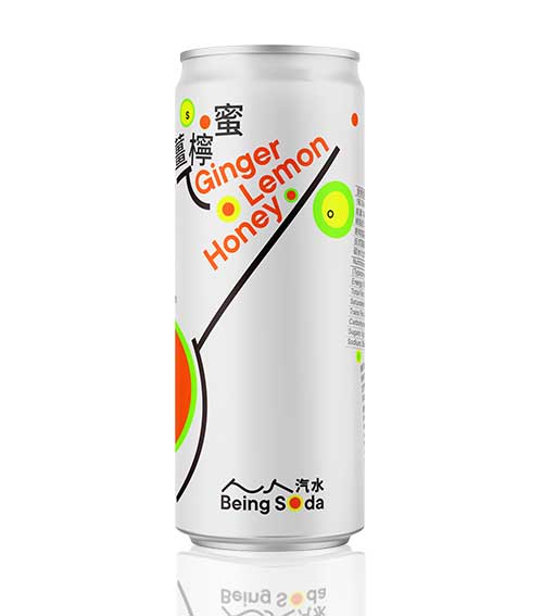 Being Soda - Ginger Lemon Honey Soda 24x330ml