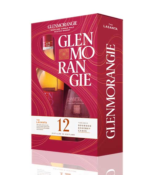 Glenmorangie The Lasanta 12 Years w/Glass Gift Set