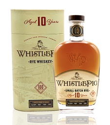 [WHISTLEPIG10700ML] WhistlePig 10 Years Small Batch Straight Rye Whiskey 700ml